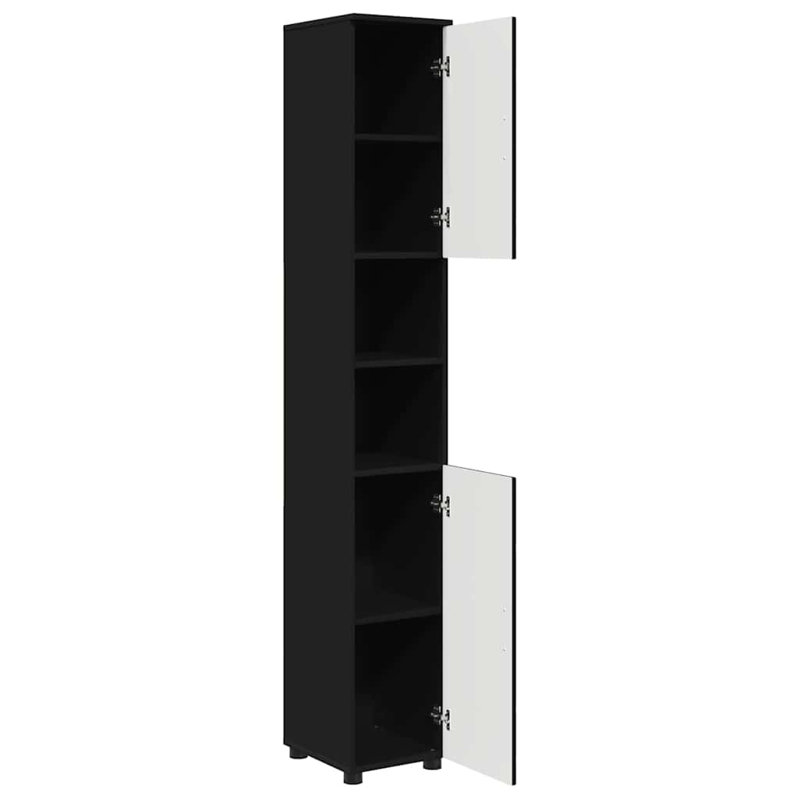 Bathroom Cabinet, Black
