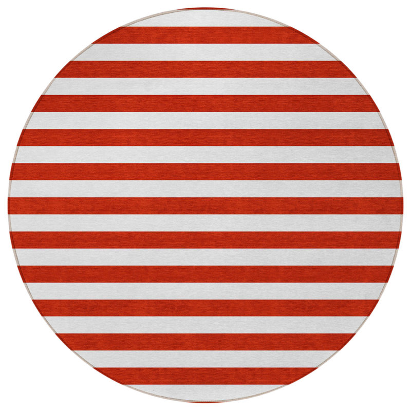 Tapis extérieur rond 8 po