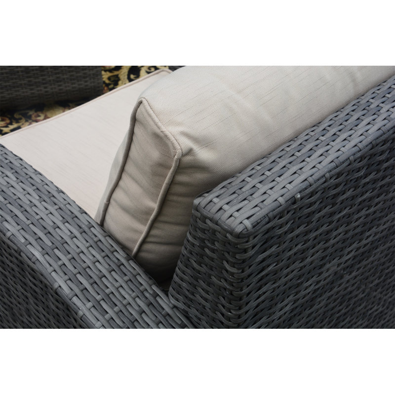 6 - Person Patio Conversation Set with Cushions
