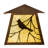 Stillwater Song Bird LED Flush Mounted Sconce
