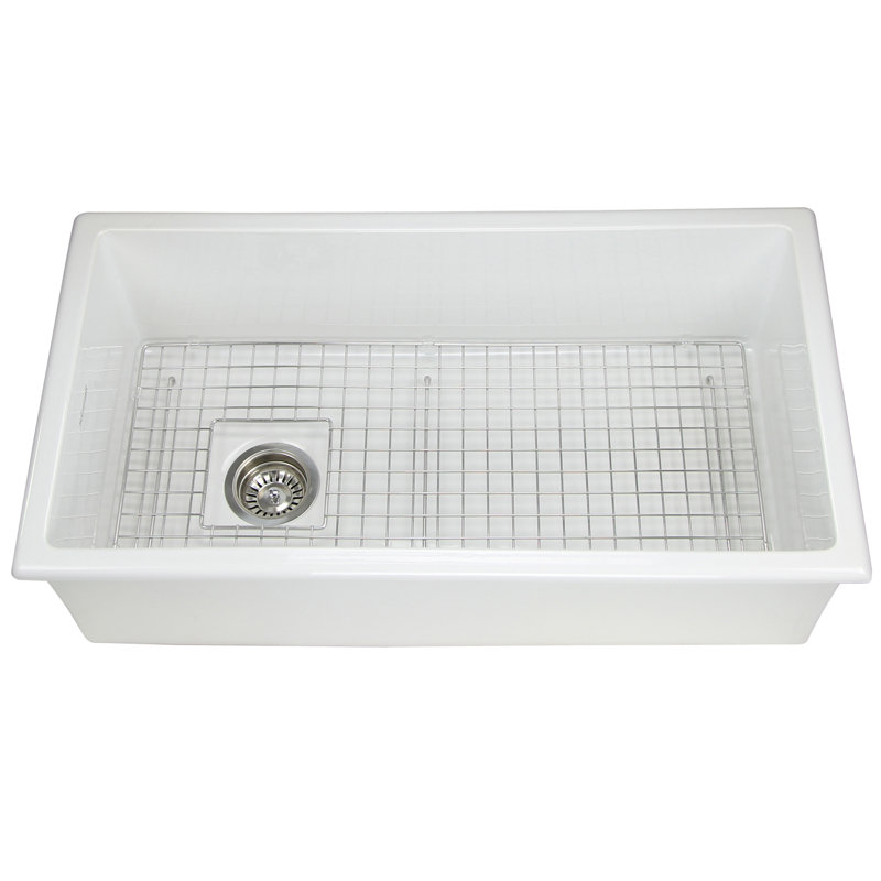 Évier de cuisine encastrable L 34,25 po x l 18,5 po Pranav