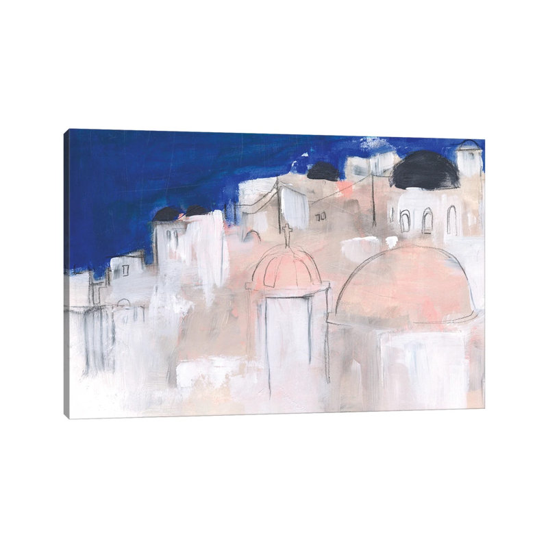 Mediterranean Blue II by Jennifer Paxton Parker - Wrapped Canvas Painting, 66.04 cm H x 45.72 cm W