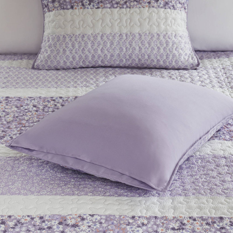 Ensembles de literie en seersucker de très grande taille, style campagnard en microfibre multicolore, confort à la maison