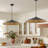 1-Light Modern Dome Adjustable Dimmable Pendant Light Fixture-1235124723
