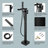1 Handle Floor Clawfoot Tub Faucet with Diverter