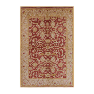 Tapis oriental beige / rouge Rathulf