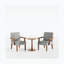 Wood Frame Armchair Set of 2-1751282140