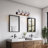 Modern 4-lights Crystal Vanity Light