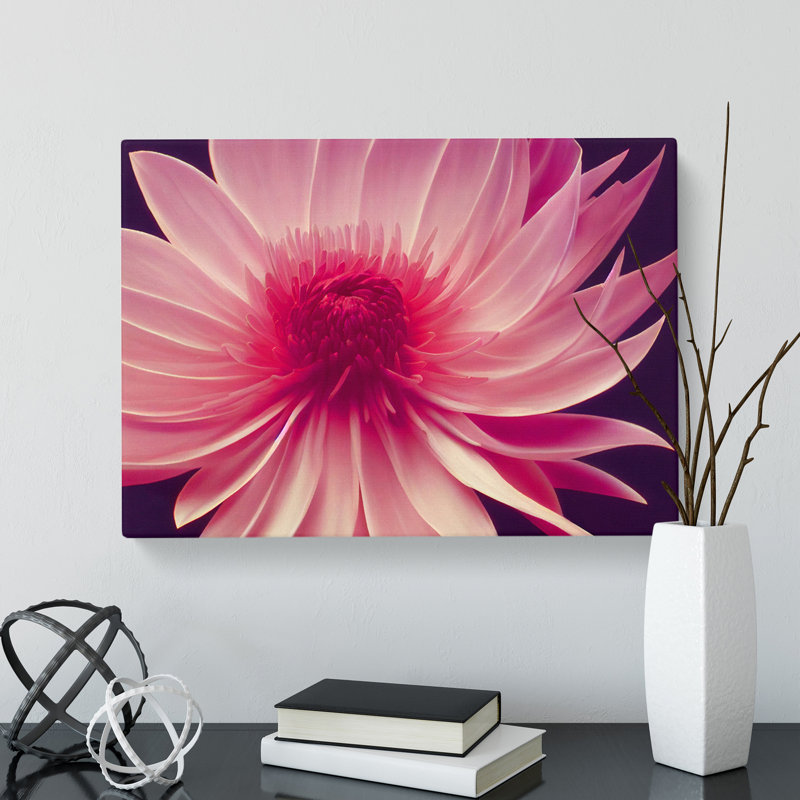 Cute Chrysanthemum Flower Vol.1 - Wrapped Canvas, 50cm H x 76cm W x 3cm D