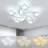 Acrylic LED 61CM 5-Star Firework Design Ceiling Light 