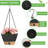 Hanging Planters for Indoor Outdoor Set of 2-1947885164-1947885167