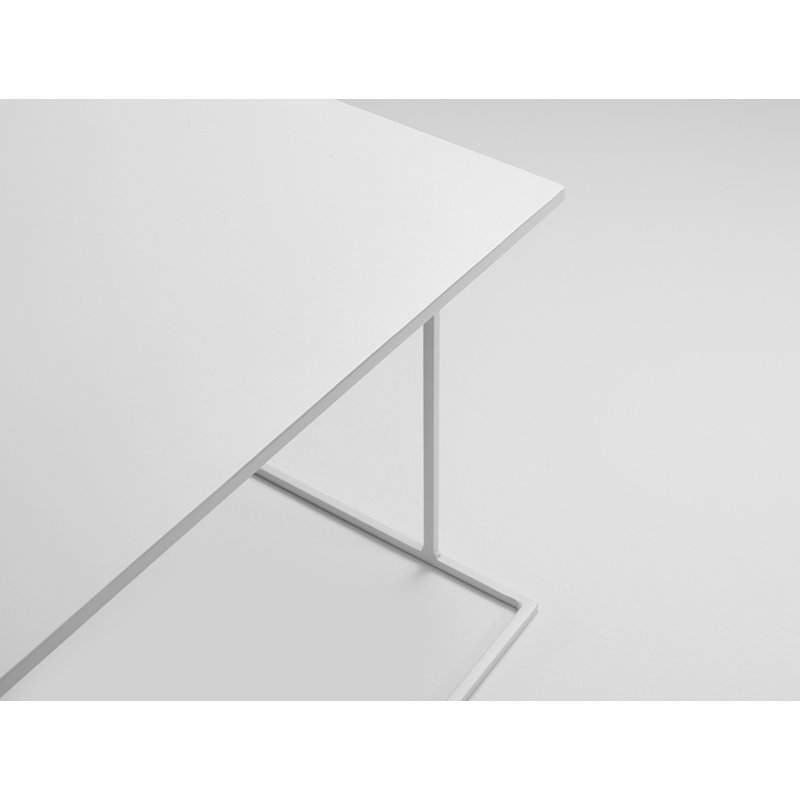 Prue Frame Coffee Table, White
