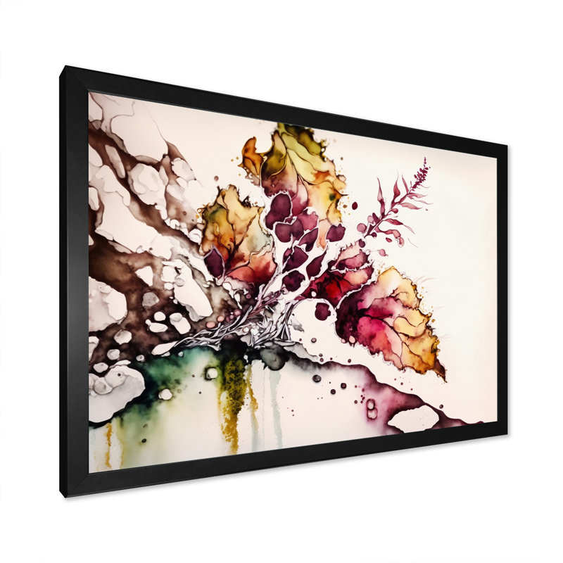 Rendend Point Dreams II - reproduction sur toile, Toile avec cadre photo noir, L 32 po x H 16 po