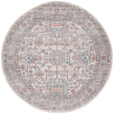 Oriental Grey/Ivory Area Rug