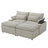 Modular Loveseat Sofa-1555376406