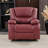 Plush Glider Recliner - Extra-Wide Design with Pillowtop Arms & Smooth Glide Motion?