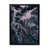 Toile avec cadre de coin noir fermé