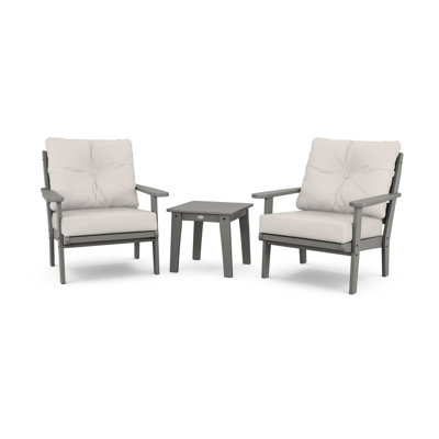 Lakeside 3-Piece Deep Seating Chair Set