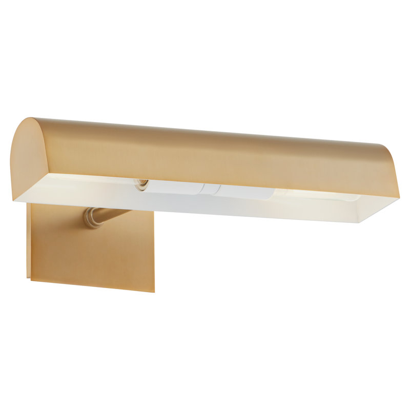 15" PICTURE Light, Antique Brass
