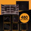 Secure Key Storage Cabinet With 480 Keys And Lock - Built Steel 480 Lockable White Tags Organized