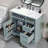 Bathroom Vanity Set with Ceramic Undermount Sink, 2 Tip-Out Drawers and Soft-Close Hinges-1399981213