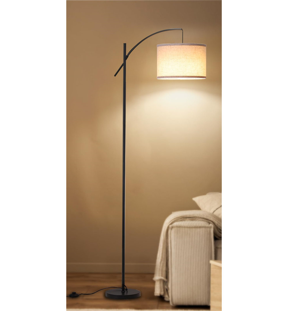 187,4 cm Bogenlampe Dayvon