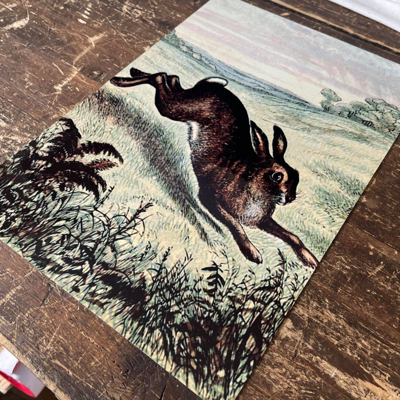 Animals Wall Decor on Metal, 20cm H x 15cm W