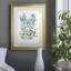 Delicate Blue Botanical II - peinture encadrée-107982828-107982835