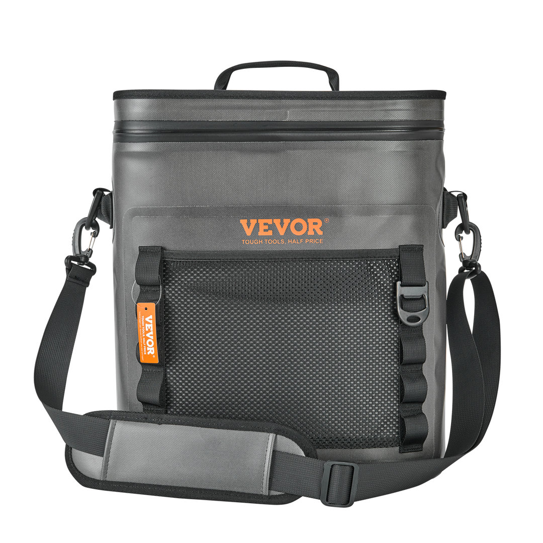 VEVOR 30 Quarts Picnic Tote Bag Cooler in Gray VEVOR