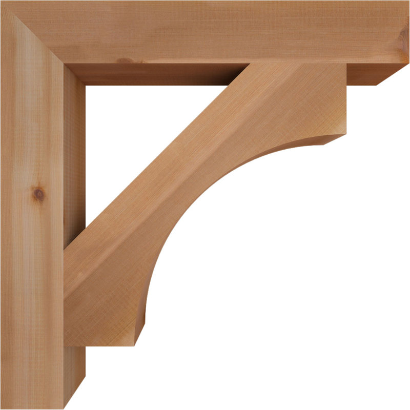Support Westlake Block, Cèdre rouge de l'Ouest (lisse), H 26 po x l 3,5 po x P 26 po