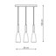 Christiansen 3 - Light Black Kitchen Island Pendant