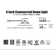 6'' Selectable Canless Commercial Downlight Dimmable LED Recessed Lighting Kit