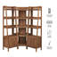 Ensemble de bibliothèque d'angle 3 pièces Billups-1447152819