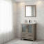  Ensemble de meuble-lavabo simple 30 "avec miroir-106870386