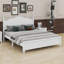 Lit plateforme et tables de chevet en bois-1341173542