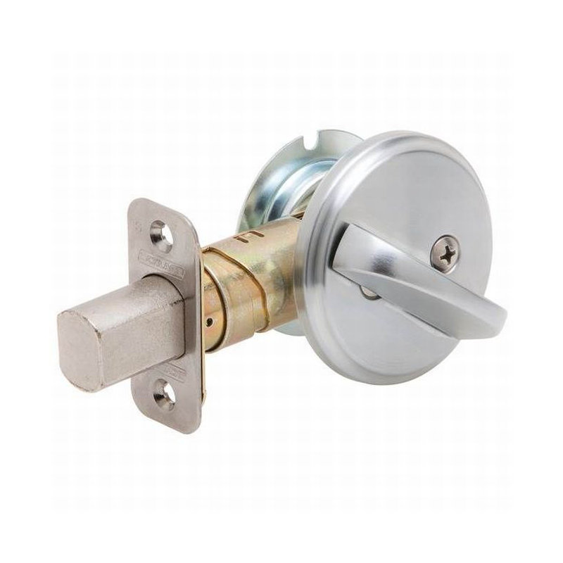 Commercial Door Bolt, Satin Chrome