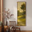 Grande toile murale encadrée, impression de paysage de chemin de campagne - 60 po x 20 po-436109029-436109030