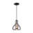 Odeza 1 - Light 7.1" Antique Black Single Dome Pendant-1713491669-1713527181