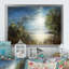 Winter Sunrise Landscape - reproduction de cadre photo sur toile-337922109-337922083