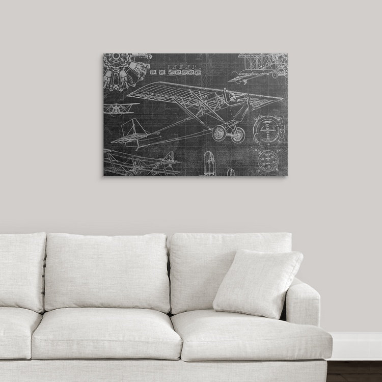 Flaner " Vintage Aviation I " by Edward Selkirk Williston Forge 