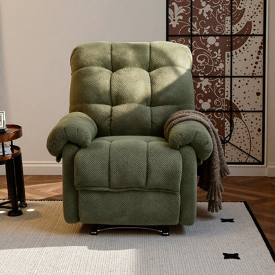 Ultimate Cloud Comfort Recliner Chair - Plush Overstuffed Lounge for Living Room