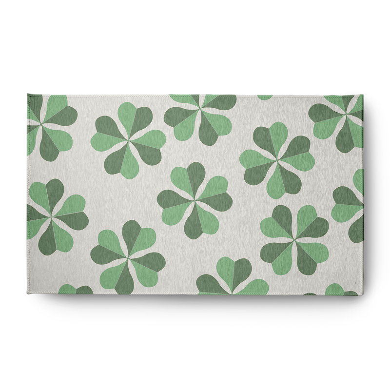 Tapis en chenille Lucky Patch, Rectangle 3 pi x 5 pi