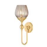 Chatton Wall Sconce in Aged Brass