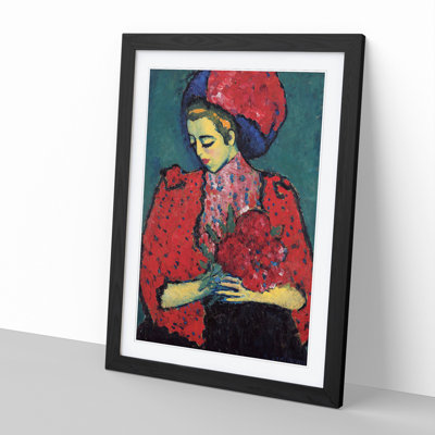 Portrait of a Woman Vol.2 by Alexej Von Jawlensky - Picture Frame Painting