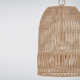 Hasley Single Light Rattan Dimmable Pendant