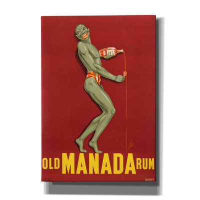 «Old Manada Rum» par Vintage Posters