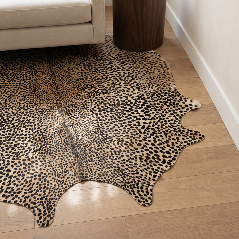 Lovato Cowhide Animal Print Indoor Rug