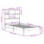 Choudhary Solid Wood Bed Frame-1676192307-1676192310