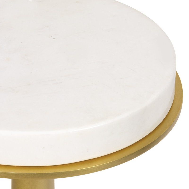 Logan Accent Table, Gold