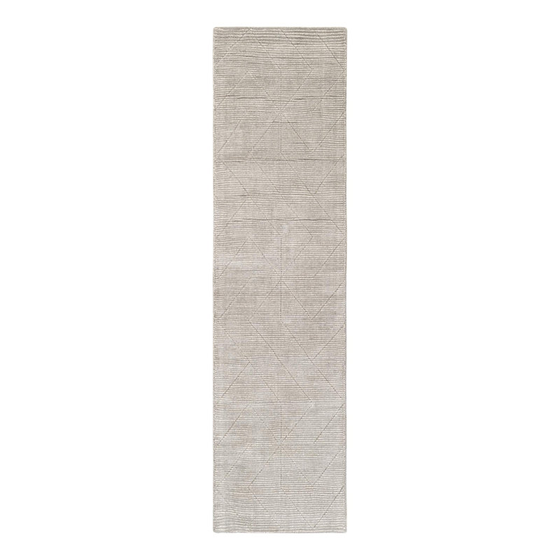Cyndle Hand-Tufted Wool Geometric Area Rug, Runner 2' x 8'